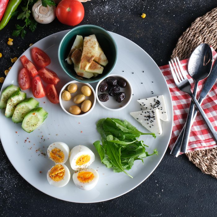 Fit Kahvaltı Tabağı
